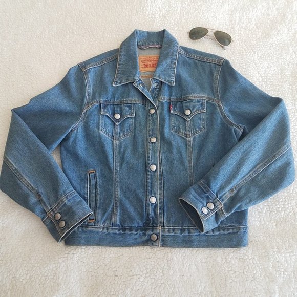 Levi Strauss Jean Jacket Vintage L - Picture 2 of 4